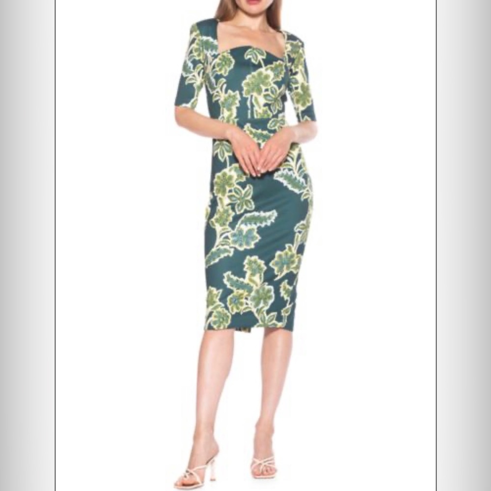 Alexia Admor Short Sleeve Sheath Dress